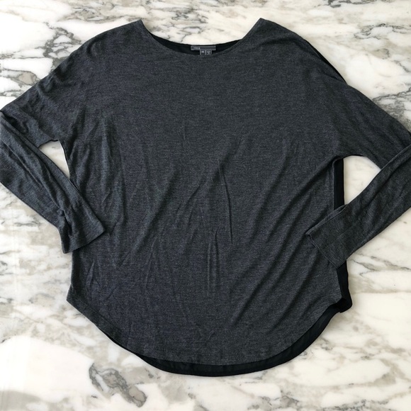 Vince Silk Dolman Sleeve Blouse - Picture 1 of 8